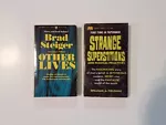 Brad Steiger Other Lives & William Fielding Strange Superstitions VTG PB's