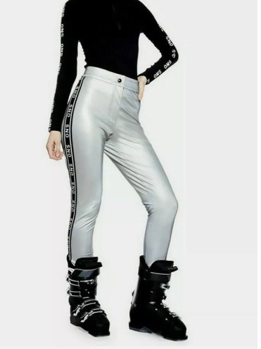 Topshop Sno Ski Silver Ski Pants 