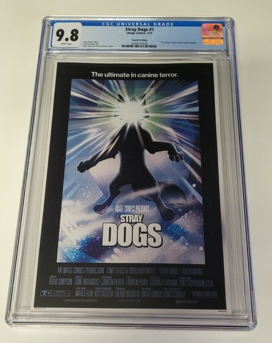 Stray Dogs #1 CGC 9.8 4th Print The Thing Cover