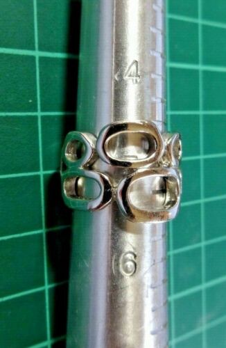 Vtg LIA SOPHIA Structure or  Synthesis Band Ring S