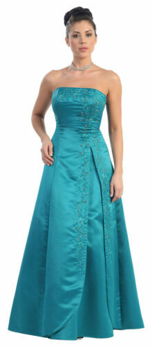 Robe Longue Orientale Ancienne En Satin Noir Et Or - Style Maghreb - Occasion Très Bon état