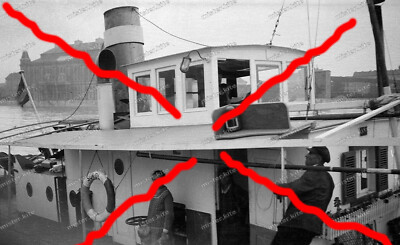 Negativ-Wien-Österreich-Raddampfer-Sokol-Dampfschiff-Verkehr-um 1930-7