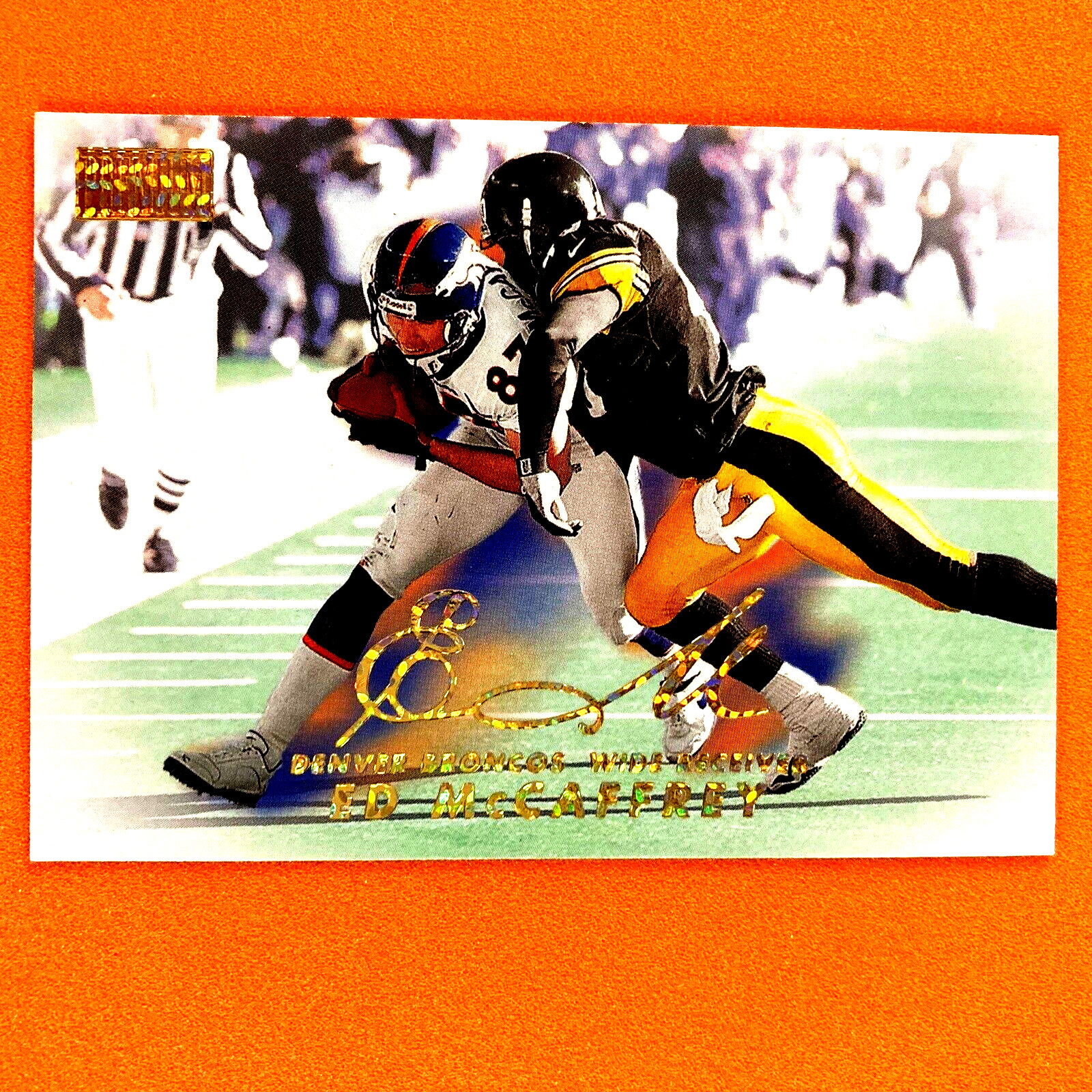 Ed McCaffrey 1998 Skybox Premium Card #91 NFL Denver Broncos