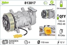 Kompressor Klimaanlage VALEO RE-GEN - AT 813817 für C3 FIAT C2 PEUGEOT CITROËN 1