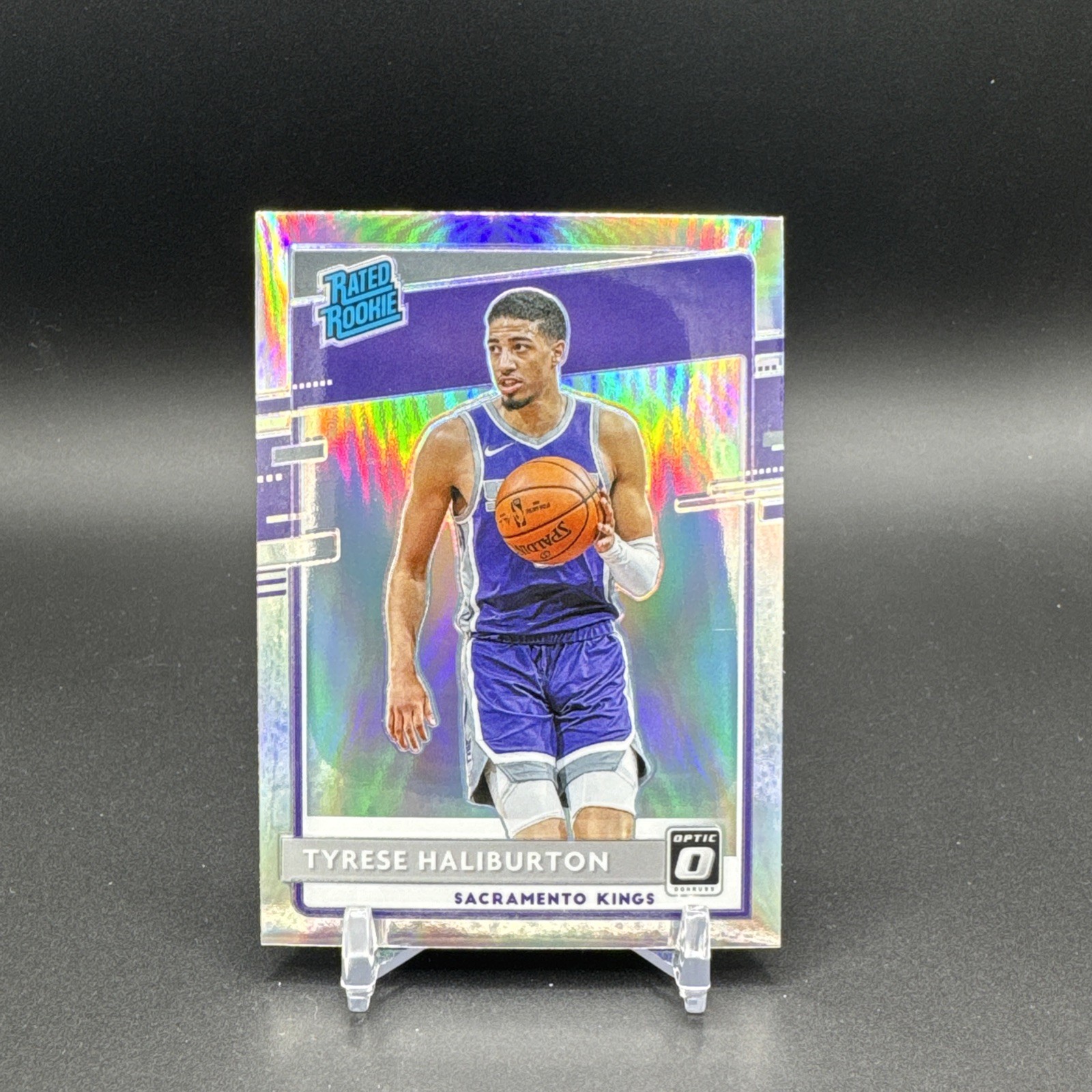 2020-21 Panini Donruss Optic Tyrese Haliburton #162 RC Rated Rookie Holo