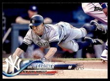 2018 Topps Brett Gardner New York Yankees #204