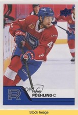 2020-21 Upper Deck AHL Blue Ryan Poehling #39 READ 1a9z