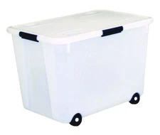 Advantus Rolling Storage Tub - 15 Gal - Stackable - 15.8" Height X 23.8" Width X