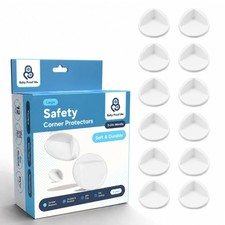 12 Large Table Corner Protectors - Edge Guards Baby Proofing