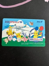 ANA Pokemon Jet 99 Collection Collector Vintage Japanese Promo Rare F/S