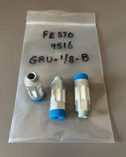 FESTO 9516 GRU-1/8-B  Flow control/muffler. New Old Stock (NOS) Bulk Packaging