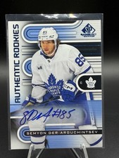 2022 SP Game Used Authentic Rookies Blue Semyon Der-Arguchintsev #219