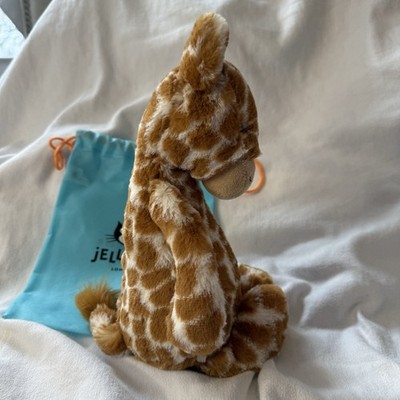 Jellycat Bashful Giraffe Stuffed Animal Medium 12 Inches Ship for