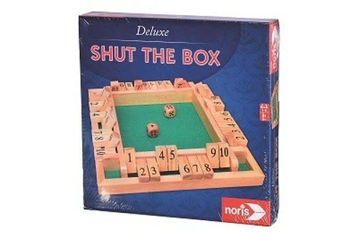Noris 606108013 - Classic Games - Deluxe Shut The Box - New
