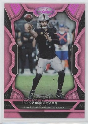 2022 Certified Mirror Pink 190/199 Derek Carr #57 02fz