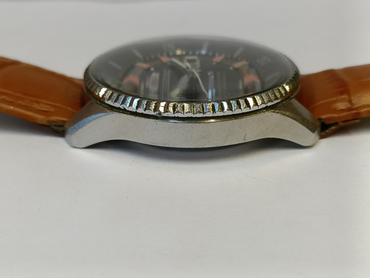 ORIENT KING DIVER 21J AUTOMATIC BLACK DIAL 0469620-70 JAPAN MEN'S