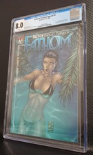 Fathom Preview Special #1 1998 CGC 8.0 Top Cow Michael Turner Key Issue