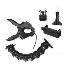 Gooseneck Mount for Action Camera Long Arm Clip Clamp Mount Holder Desk