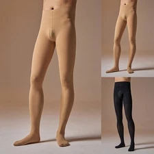 Mens Plus Velvet Leggings Warm Tight Breathable Comfortable for Daily Use