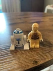 LEGO Star Wars R2-D2 (sw0028) and C-3PO (sw0010) Minifigures combo