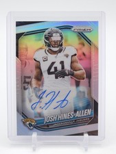 JOSH HINES-ALLEN 2025 PRIZM SILVER AUTO #43 JAGUARS Q6758