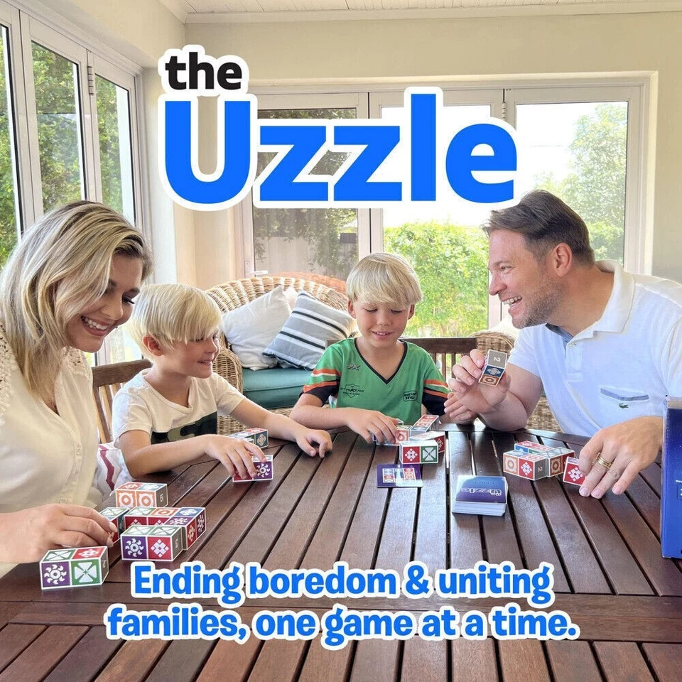 The Uzzle 3.0 Block Puzzle Family Board Game for Children Adults Party Fun Games - image 4 of 4