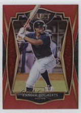 2021 Panini Select Premier Red Prizm /199 Xander Bogaerts #133 1cx3
