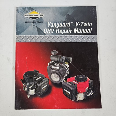 #ad #ad Briggs And Stratton Vanguard V Twin OHV Repair Manual Book OEM USA shop manual $30.00