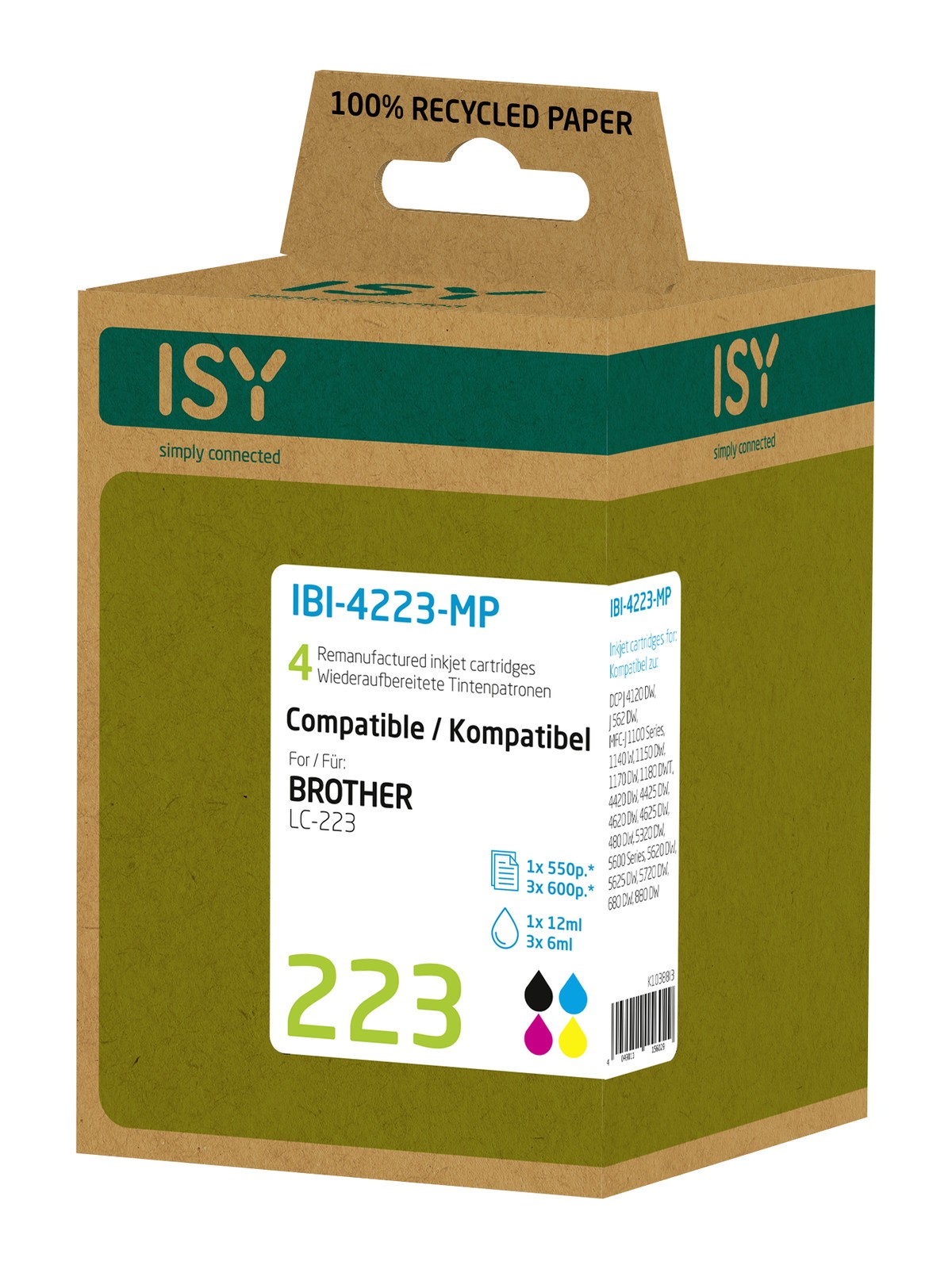 ISY IBI-4223-MP Тонированный патрон для измерения давления