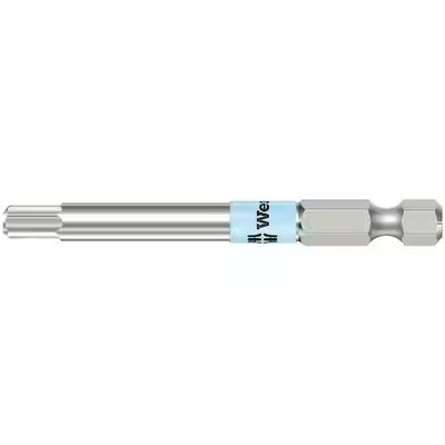 Wera 05071107001 Power Bit, Sae, 1/4'', Hex, 5/32'', 3-1/2'', Ss
