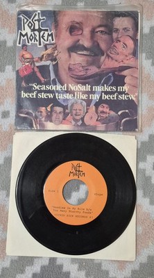 Post Mortem - Seasoned NoSalt Makes My Beef 7'' Death Metal KBD Anal Cunt
