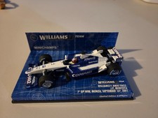 2001 WILLIAMS F1 BMW FW23 1:43/Diecast  J.P.MONTOYA/1st GP WIN MONZA,SEPT. 16