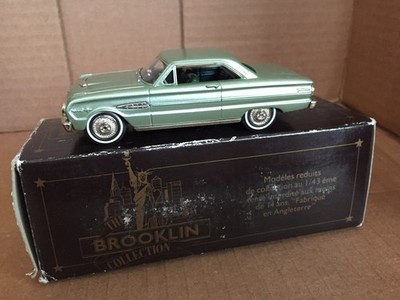 BROOKLIN MODELS METAL 1:43 SCALE  1963 1/2 FORD FALCON SPRINT BRK.58 NEAR MINT
