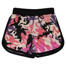 Kids Girls Shorts 100 Cotton Gym Sports Camouflage Baby Pink Summer Hot Pants