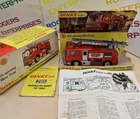 Dinky Toys 285 Merryweather Marquis Fire Tender Boxed w. Instructions, Hose Poor