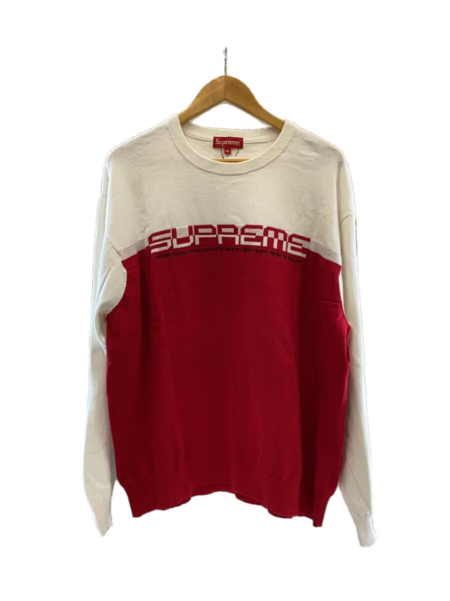 21SS Split Logo Pullover Knit Sweater (Thin) XL C… - image 1