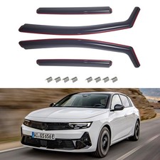 Vauxhall Astra K MK7 2015-2021 5-Door Hatchback Wind Deflectors 4pcs 8Clips