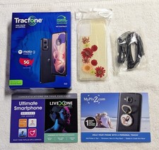 Moto G Power 5G 2024 6.7" 8GB/128GB  1 Year Tracfone Plan 1500 Min/Text/1.5 GB