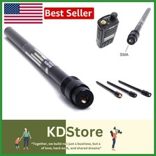 Wideband Telescopic Radio Antenna 70-1000MHz for SDR, Handheld/Receiver