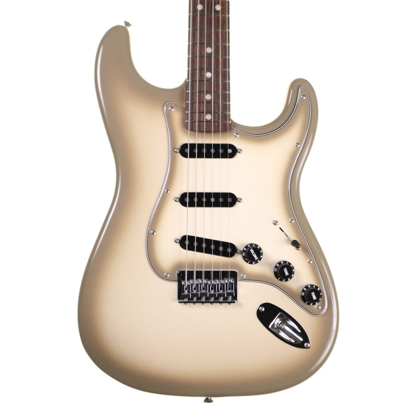 Fender 70th Anniversary Antigua Stratocaster Electric Guitar, Antigua, Rosewood
