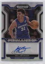 2022-23 Panini Prizm Draft Picks College Penmanship Silver Kellan Grady Auto 0a6