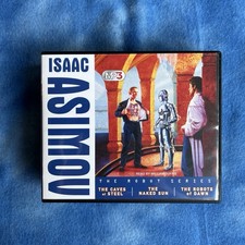 Isaac Asimov MP3 The Robot Series Unabridged Caves Of Steel Naked Sun Robots Daw