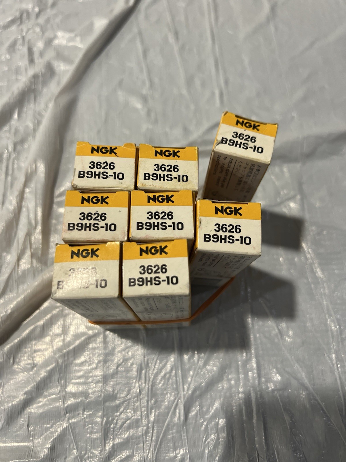 NOS NGK B9HS-10 Spark Plug #3626  Set Of 8 