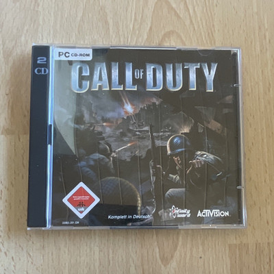 Activision Call of Duty PC CD-ROM PAL Shooter Ego-Shooter USK 18 (2003) 2 CD