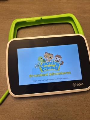 LEAPFROG EPIC 7'' Kids Learning Tablet ONLY HAS PARENT PASSWORD READ Gently Used