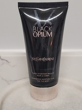 YVES SAINT LAURENT BLACK OPIUM 50ML SHIMMERING MOISTURE FLUID FOR THE BODY NEW