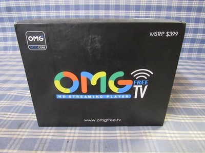 OMG TV PRO HD Streaming Player 1080P (New Open Box Please Read) FREE SHIPPING.
