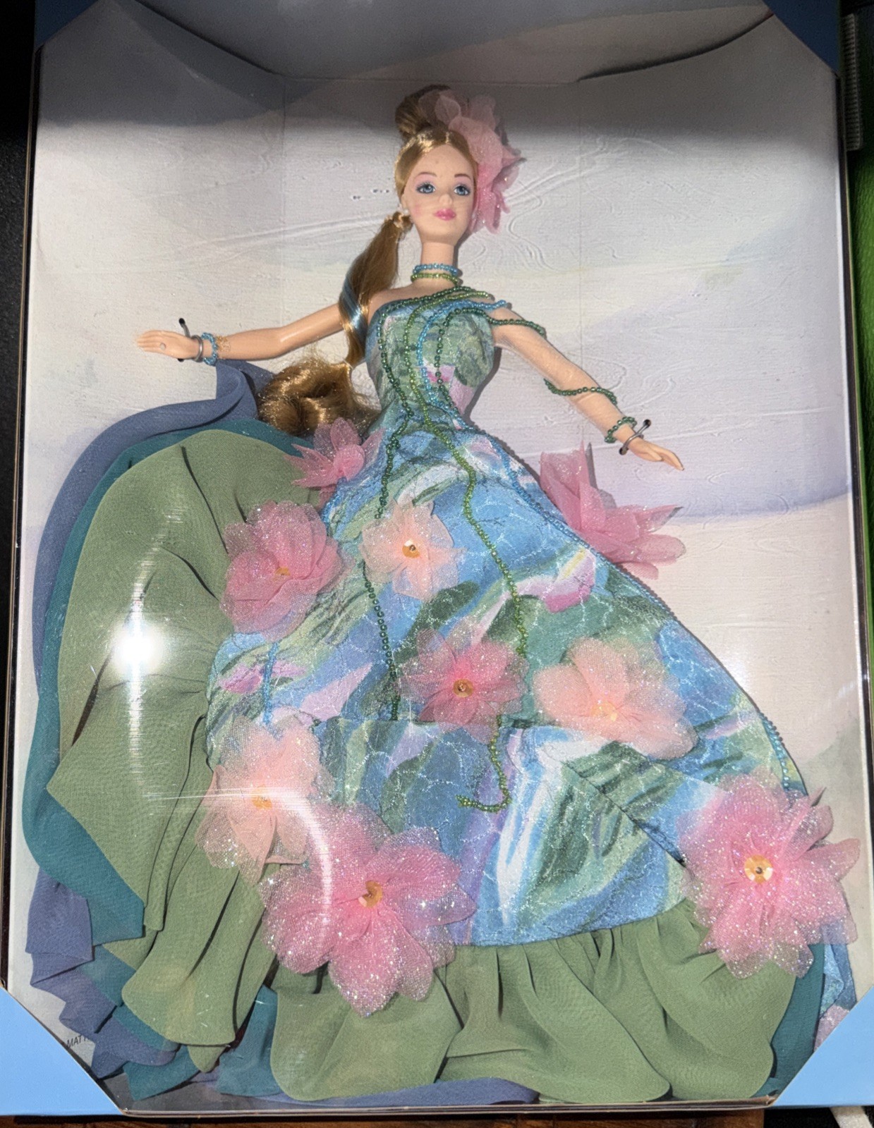 Mattel Barbie Water Lily Collector Doll Claude Monet Inspired Limited Edition