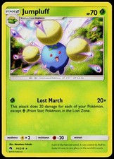 Jumpluff 14/214 Holo Rare Lost Thunder Pokemon Lightly Played