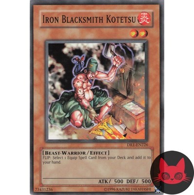 Yugioh Eisenschmied Kotetsu DR1-DE226 Common LP